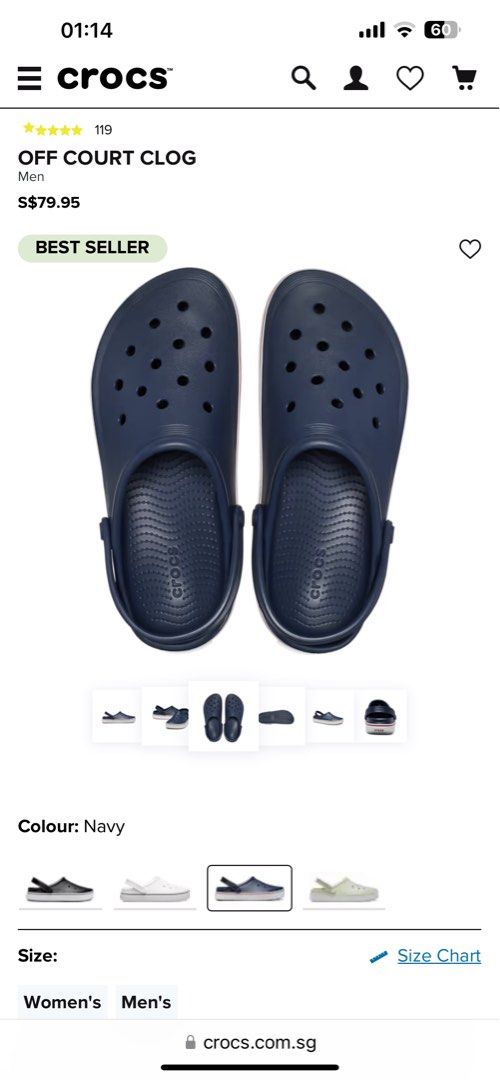 Mens clogs best sale size 14