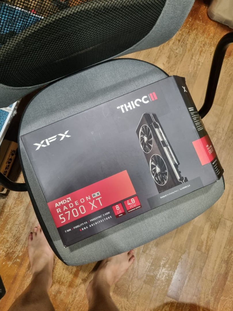 XFX Radeon 5700XT Thicc III with waterblock Computers Tech