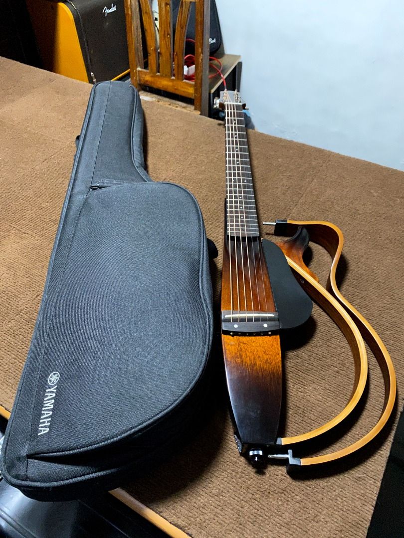 Yamaha SLG-200S TBS Silent Guitar, Hobbies & Toys, Music & Media ...