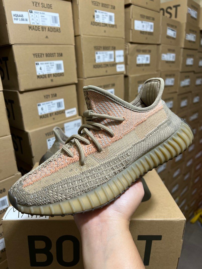 Yeezy Boost 350 v2 Sand Taupe Size 8 Men s Fashion Footwear