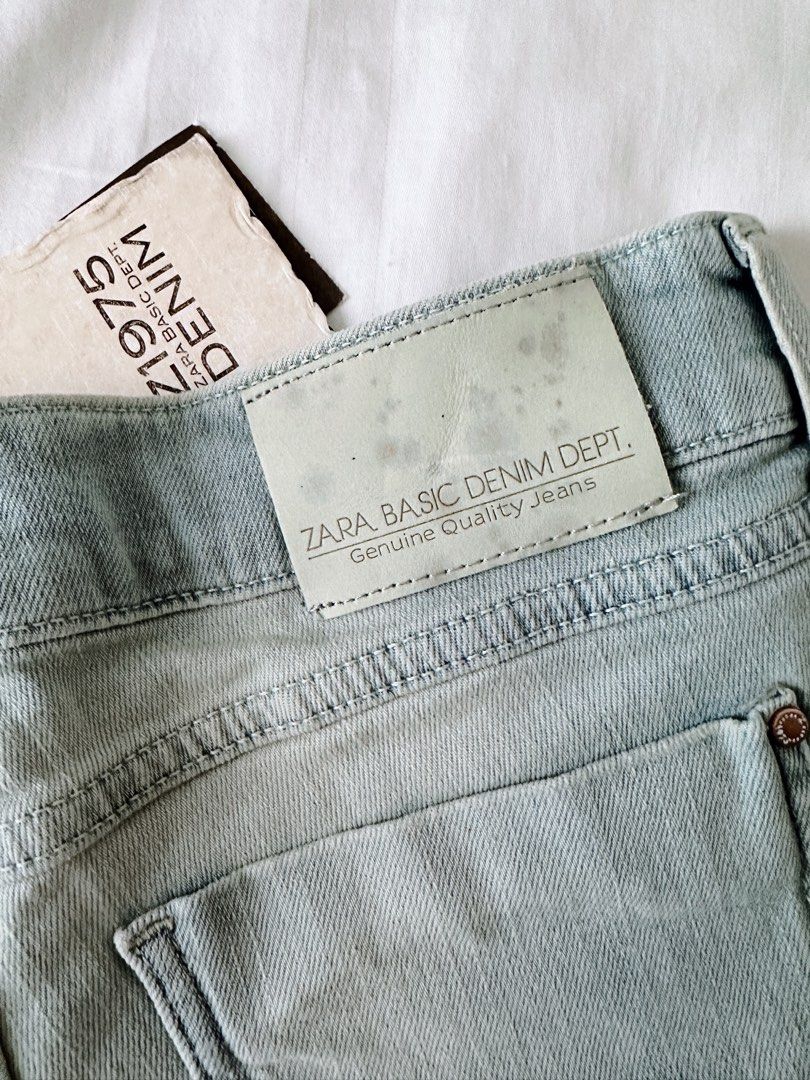 Zara basic denim dept on sale