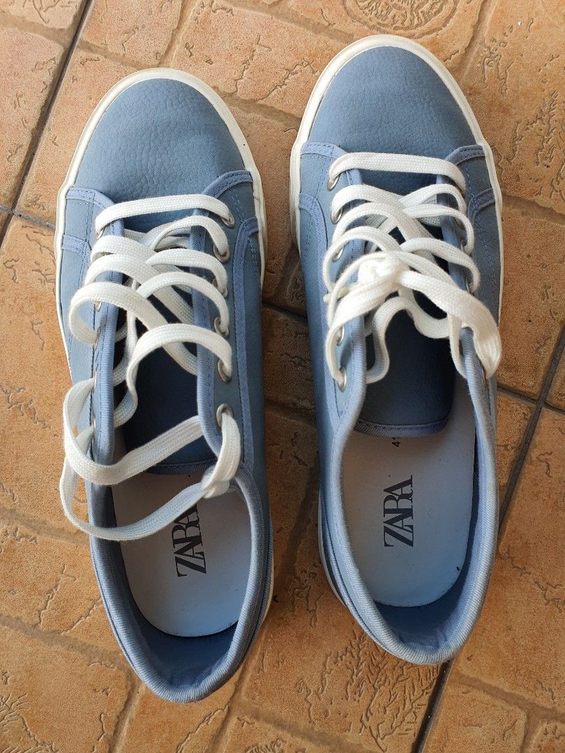 Zara shop blue sneakers