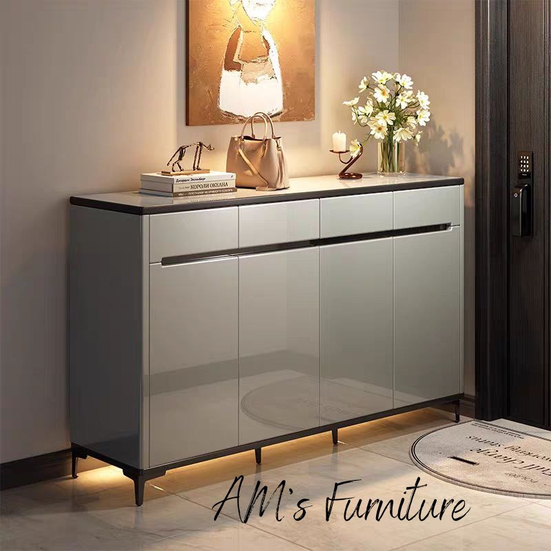 ZERRA Modern Shoe Cabinet Furniture Home Living Furniture