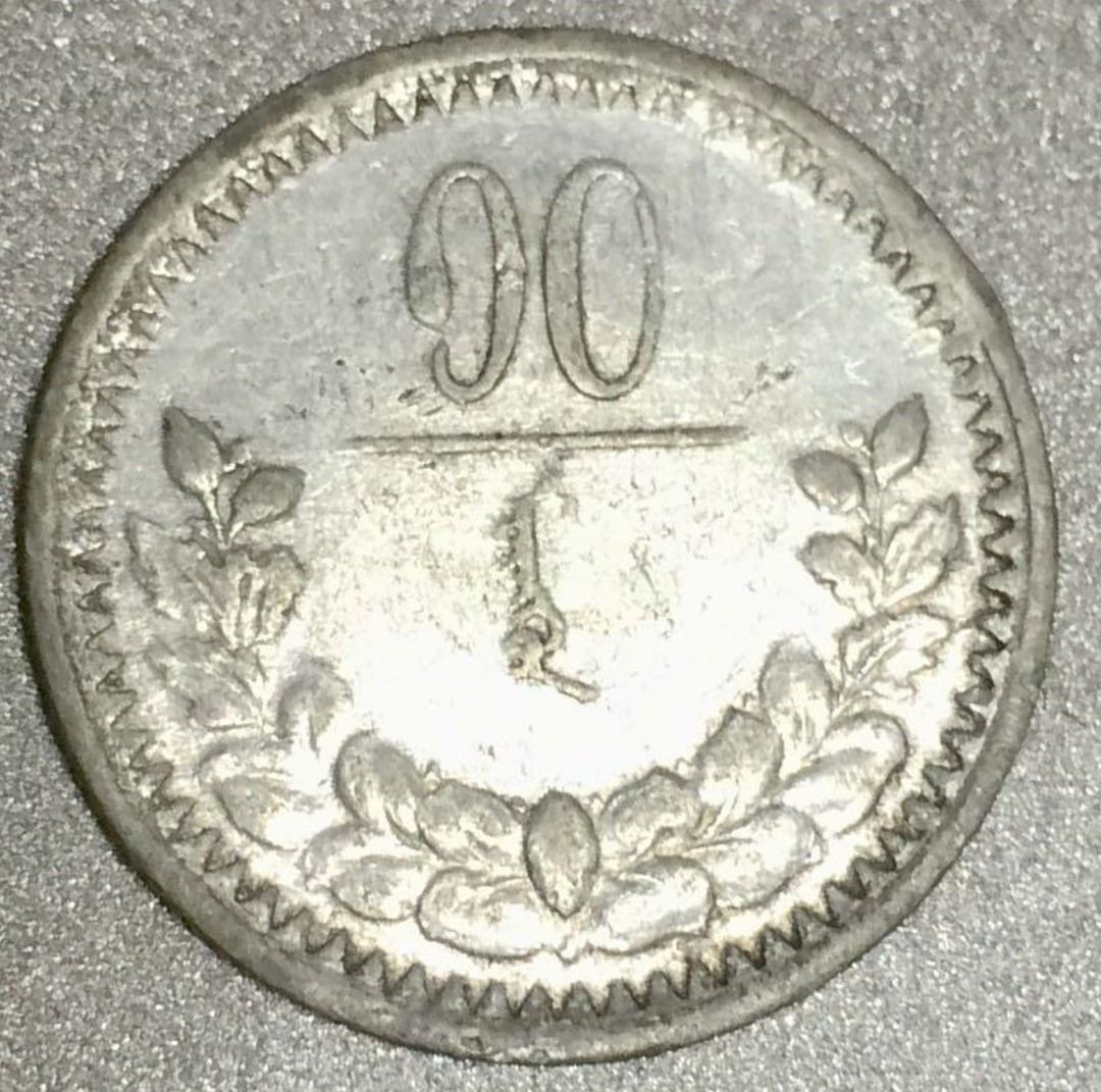 10403#=1925 (AH15) 蒙古--10 蒙哥==700 HKD, 興趣及遊戲, 收藏品及紀念品, 錢幣- Carousell