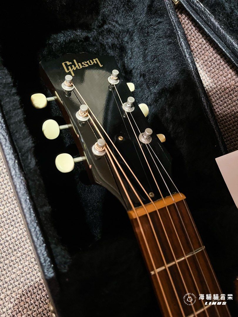 23年老琴》Gibson J-45 Made in U.S.A Orange Lable, 興趣及遊戲, 音樂