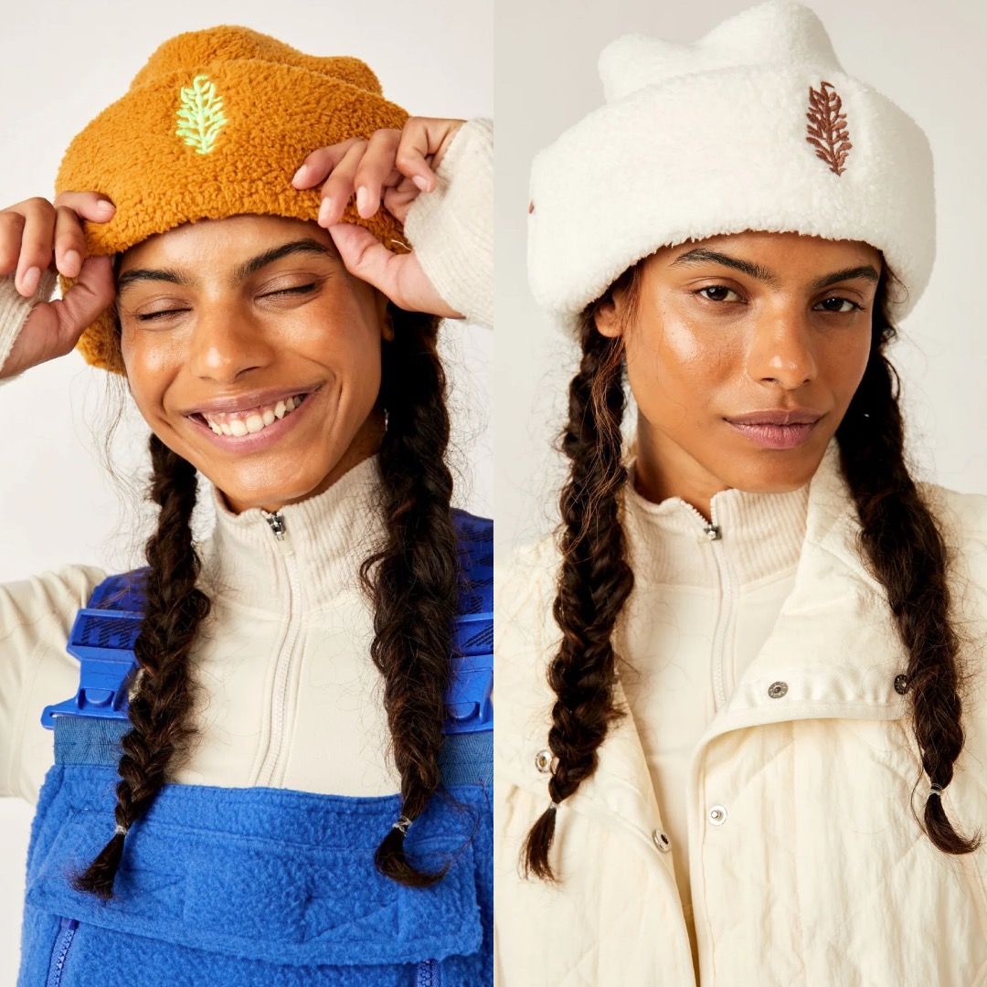 Fleece ski hat 2025
