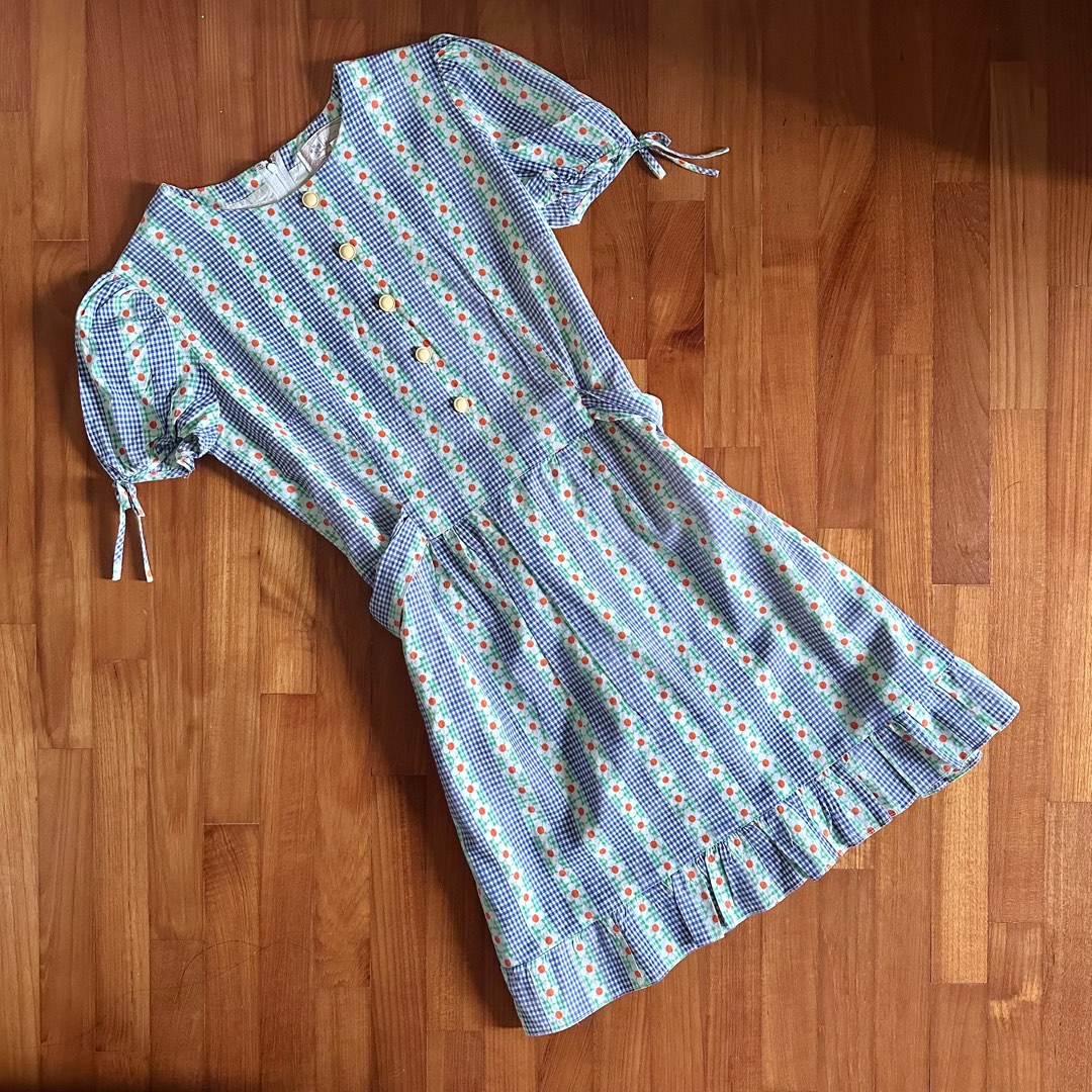 70s Japanese Vintage Dress Women s Fashion Dresses Sets
