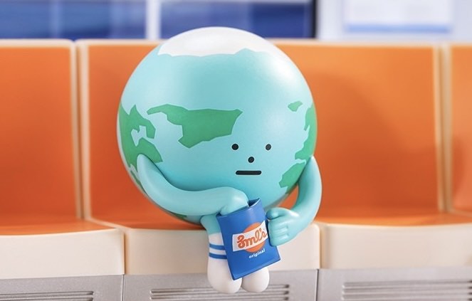 [ 包郵 ] SML 地鐵系列 地球 星球 模型 figure 玩具 | sticky monster Lab Pop mart 盲盒 公仔 ...