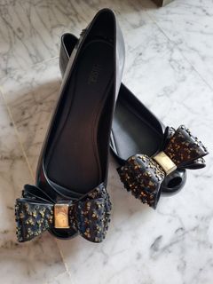 Melissa black shoes store