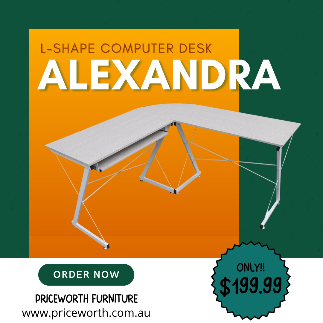 ! LSHAPE COMPUTER DESK SALE!! GRAB YOURS NOW!!, Home & Furniture