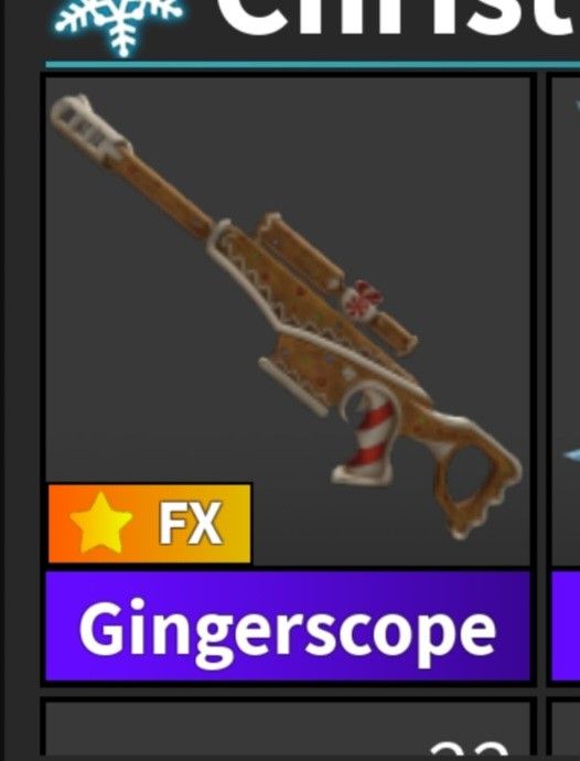 [ NEW! ] GingerScope Murder Mystery 2 Roblox MM2 Christmas Update