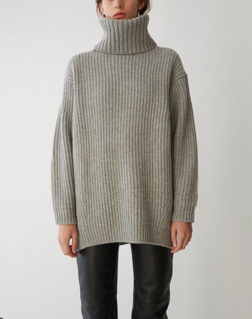 Acne studios disa wool jumper knitwear Carousell