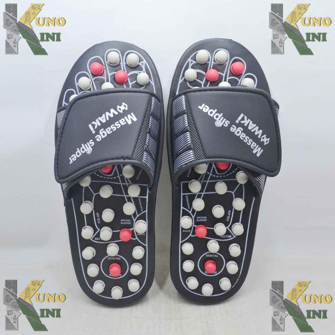 Acupuncture multi massage outlet head slipper