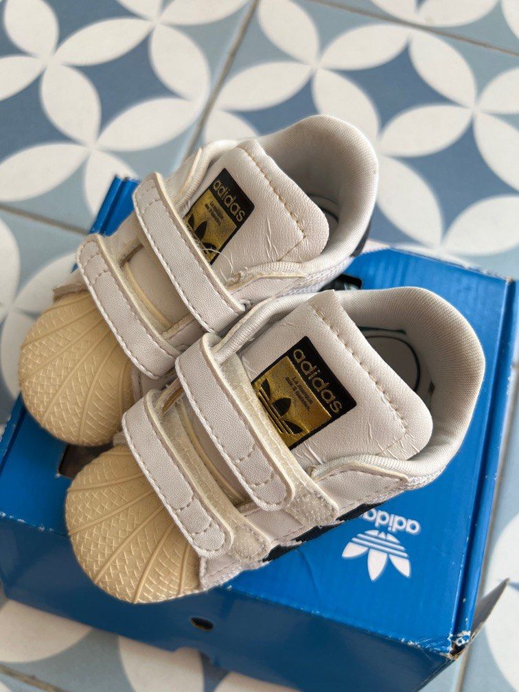 Adidas baby new arrivals boy crib shoes