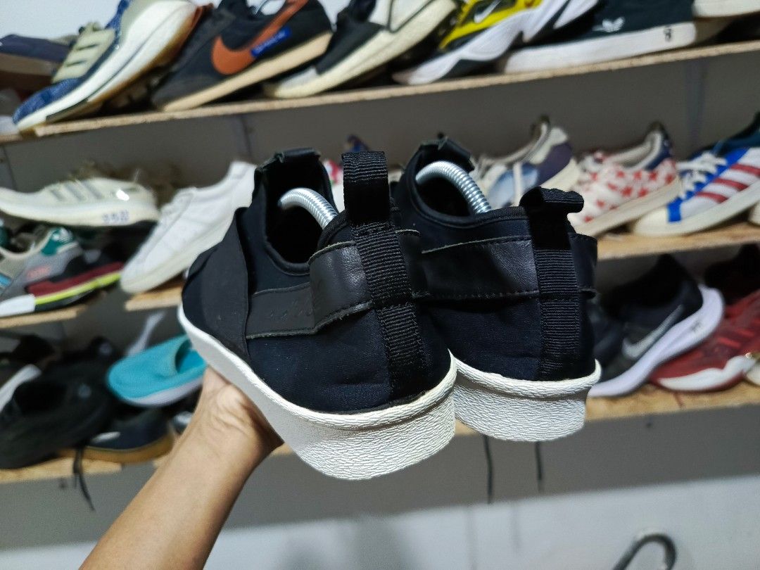 Adidas superstar slip on 45 hotsell