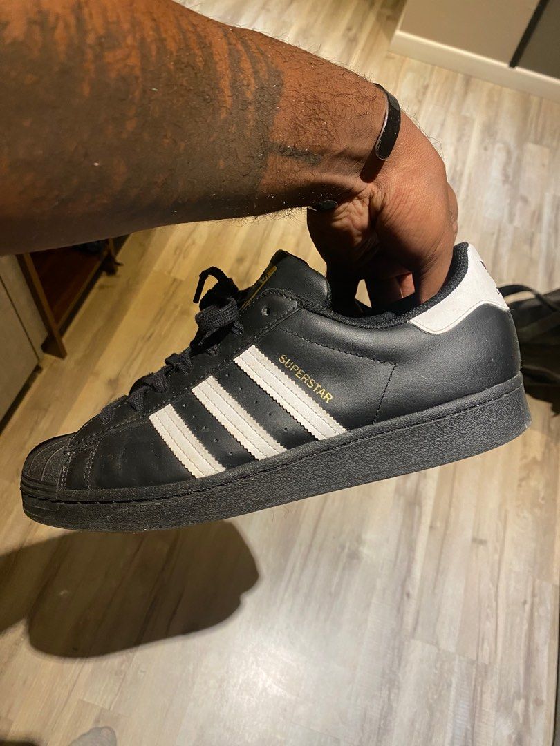 Adidas Superstars Shell Toe Men s Fashion Footwear Sneakers on