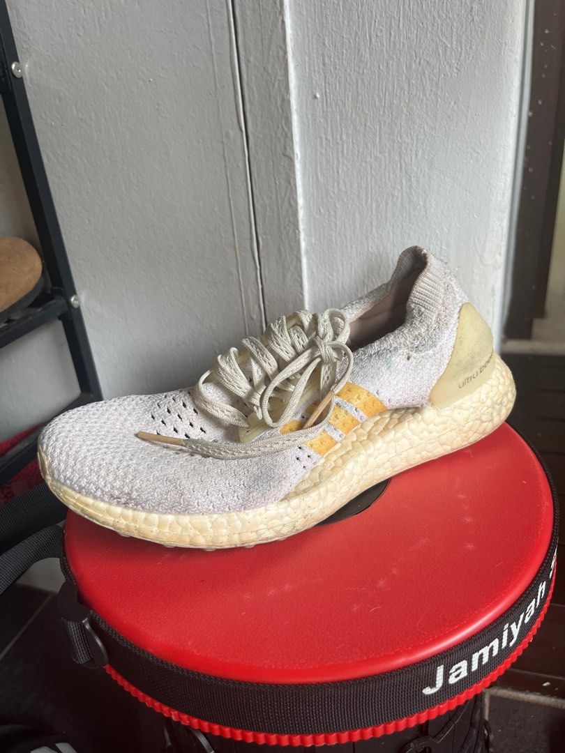 Ultra boost clima white on feet on sale