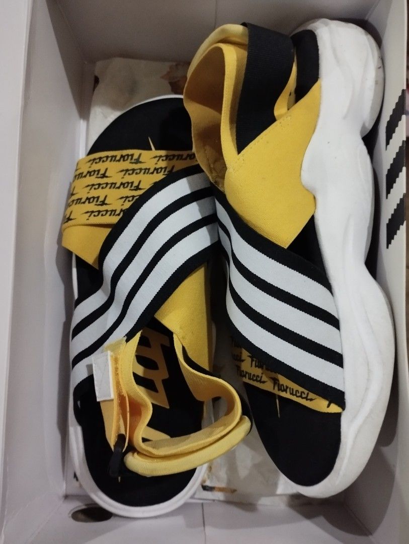 Adidas x fiorucci Women s Fashion Footwear Sandals on Carousell