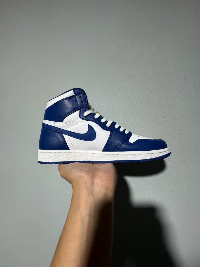 Nike air jordan clearance 1 storm blue