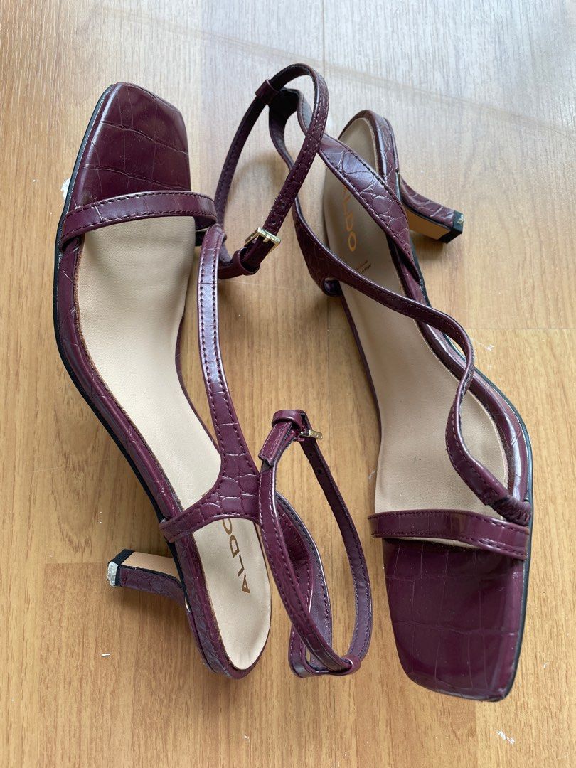 Aldo Mules Heels Women s Fashion Footwear Heels on Carousell