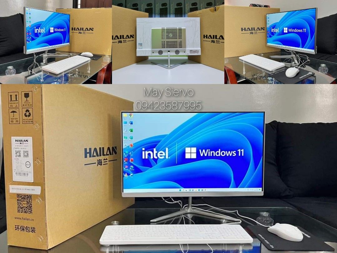 All In One Pc Brandnew i5 7th Gen - i7 11th Gen Computer Desktop Set ...