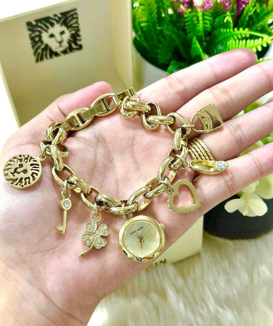 Anne klein charm bracelet deals