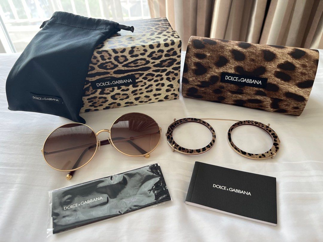 Dolce gabbana clip on sunglasses top