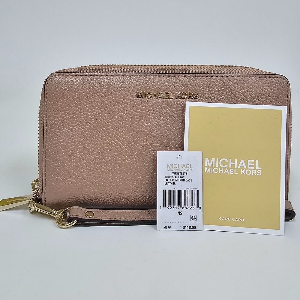 Michael kors deals wallet fawn