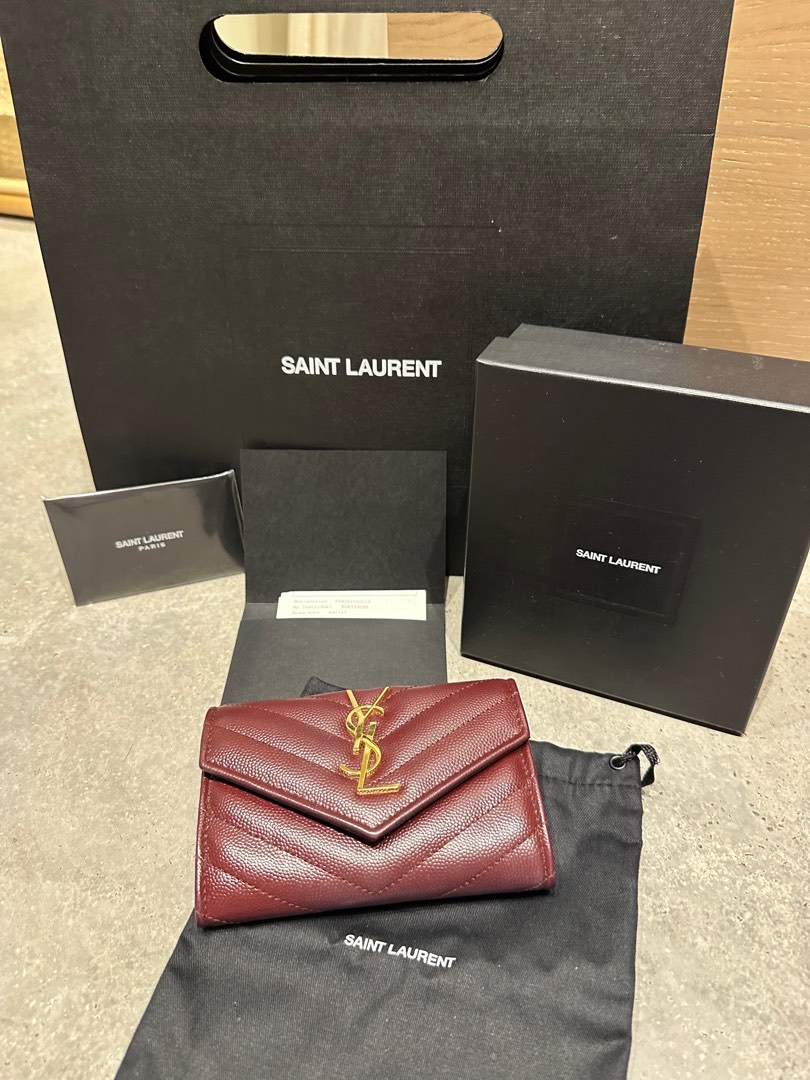 Ysl small hotsell envelope wallet review