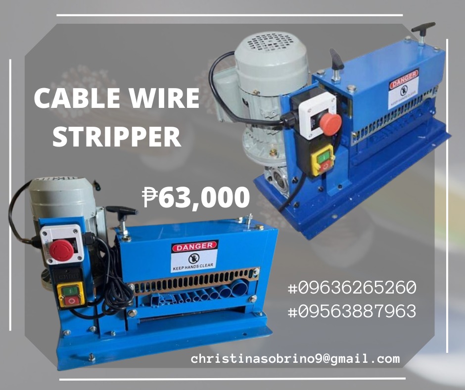 Automatic Electric Wire Cable Stripper Machine - brandnew, Everything ...