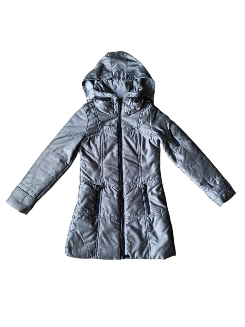 Armani exchange long outlet coat