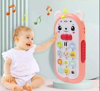 Baby cellphone Toy Learning and Play early education Telephone

*Development of intelligence infant
*Multi-functiom built-in 13 functions 13 independent buttons
*Protective cover
*Good workmanship.Thick Abs material