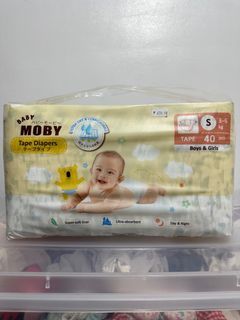 Baby Moby Diapers (40pcs SMALL)