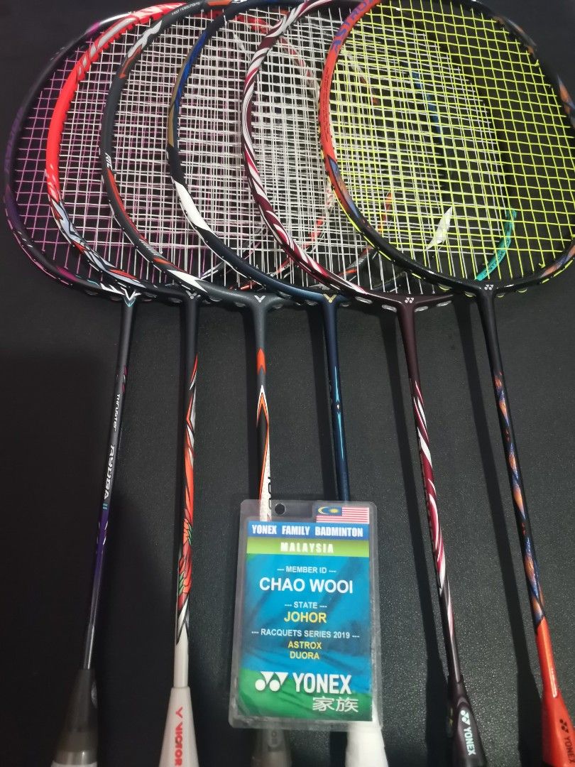 Yonex First Racket BADMINTON RACKET YONEX LINING VICTOR, Sports Equipment, Sports & Games ...