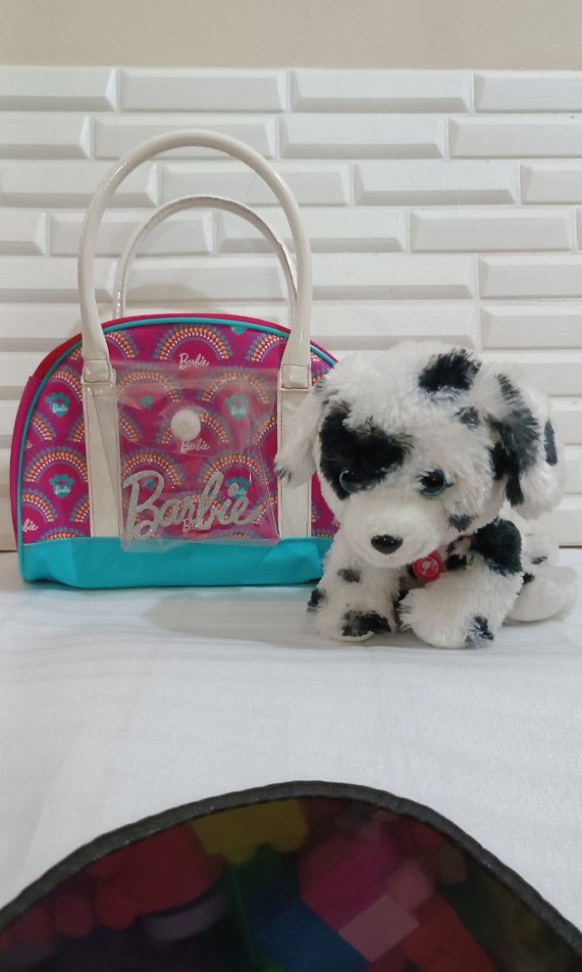 Barbie plush puppy store