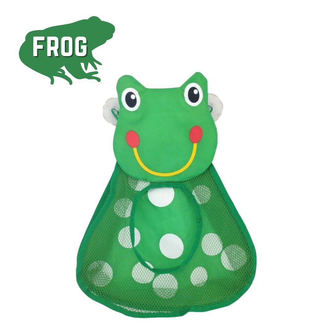 Bath Toy Storage Bag (Category: Bathtub & Bath Accessories) located in Quezon City. Submitted by tanyachoa (Listing ID 1272958648, Image 2). Description: 2 variations: 🎈Duck 🎈Frog.