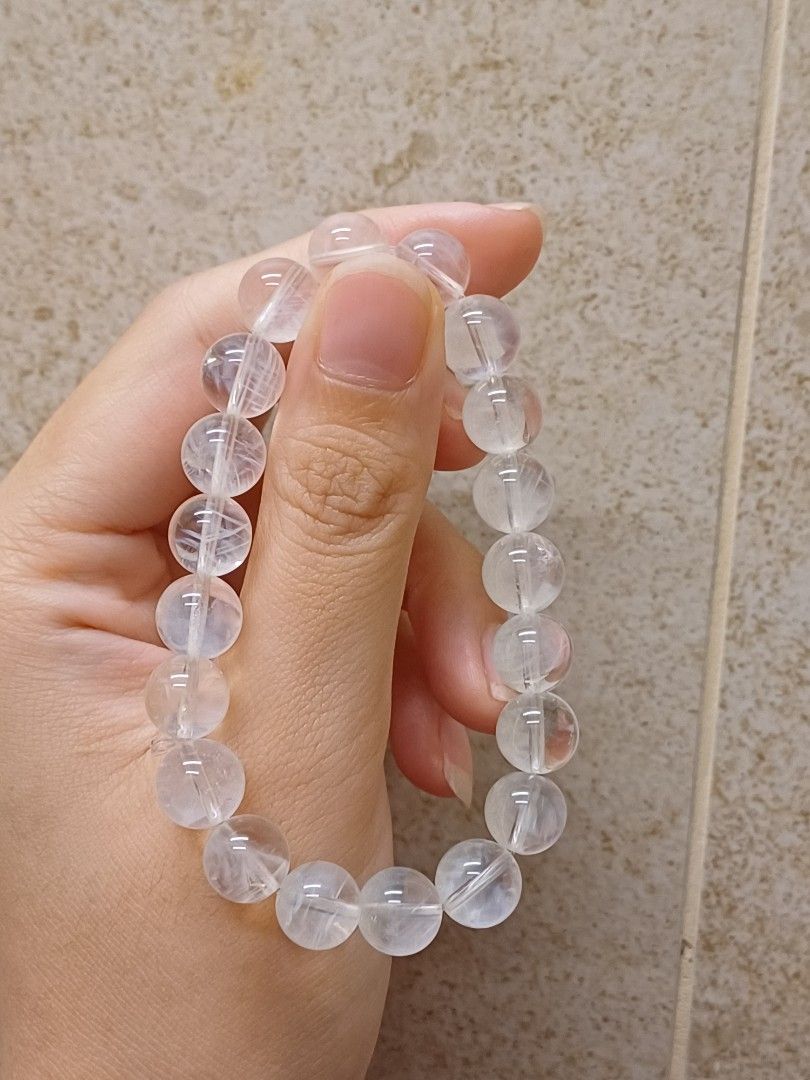 Quartz crystal clearance bracelet