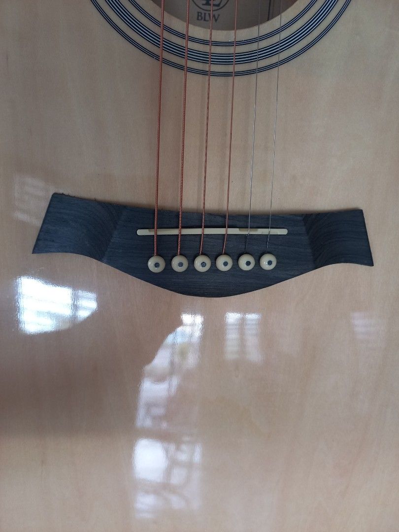 BLW Guitar SD410 ( Acoustic Guitar) Guitar Kapok, Hobbies & Toys, Music