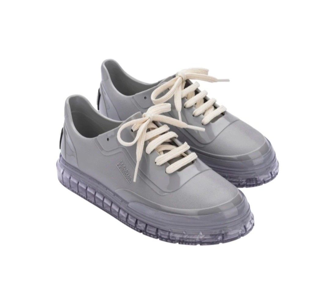 BNIB Authentic Melissa Classic Sneaker x BT21 Grey Sneakers with cute character appliques