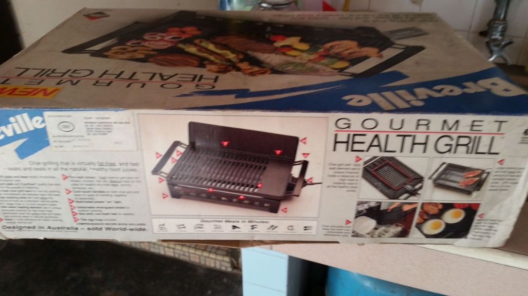 Breville gourmet health grill discount