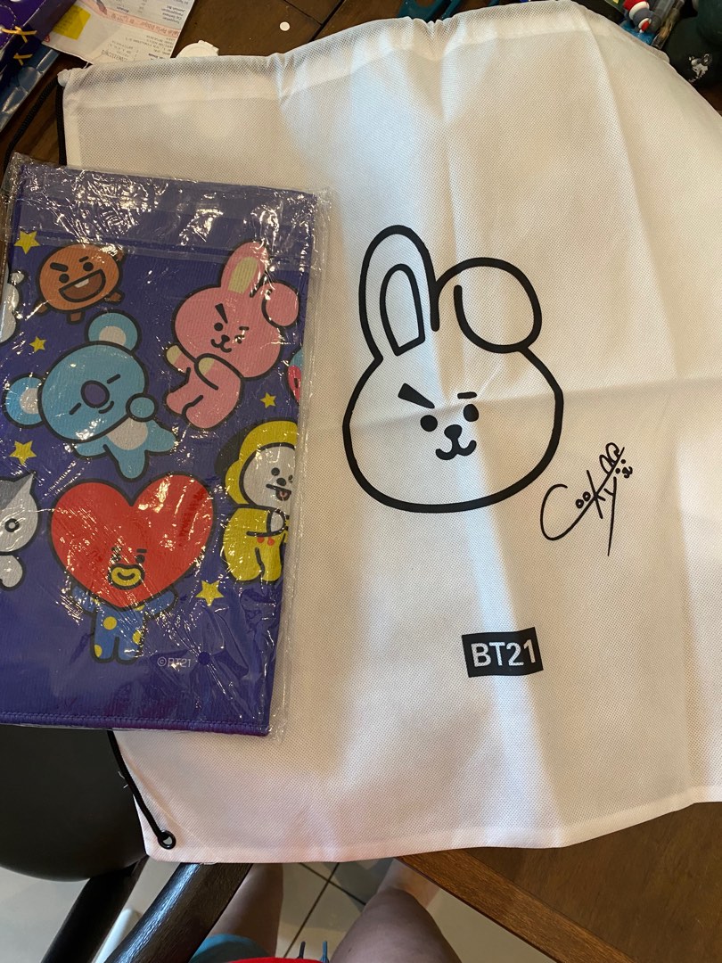 Bt21 drawstring bag cheap