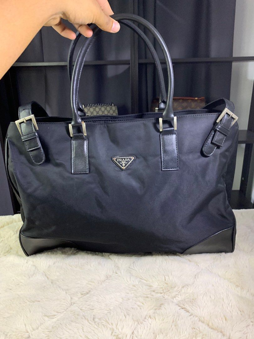 Prada laptop bag sales
