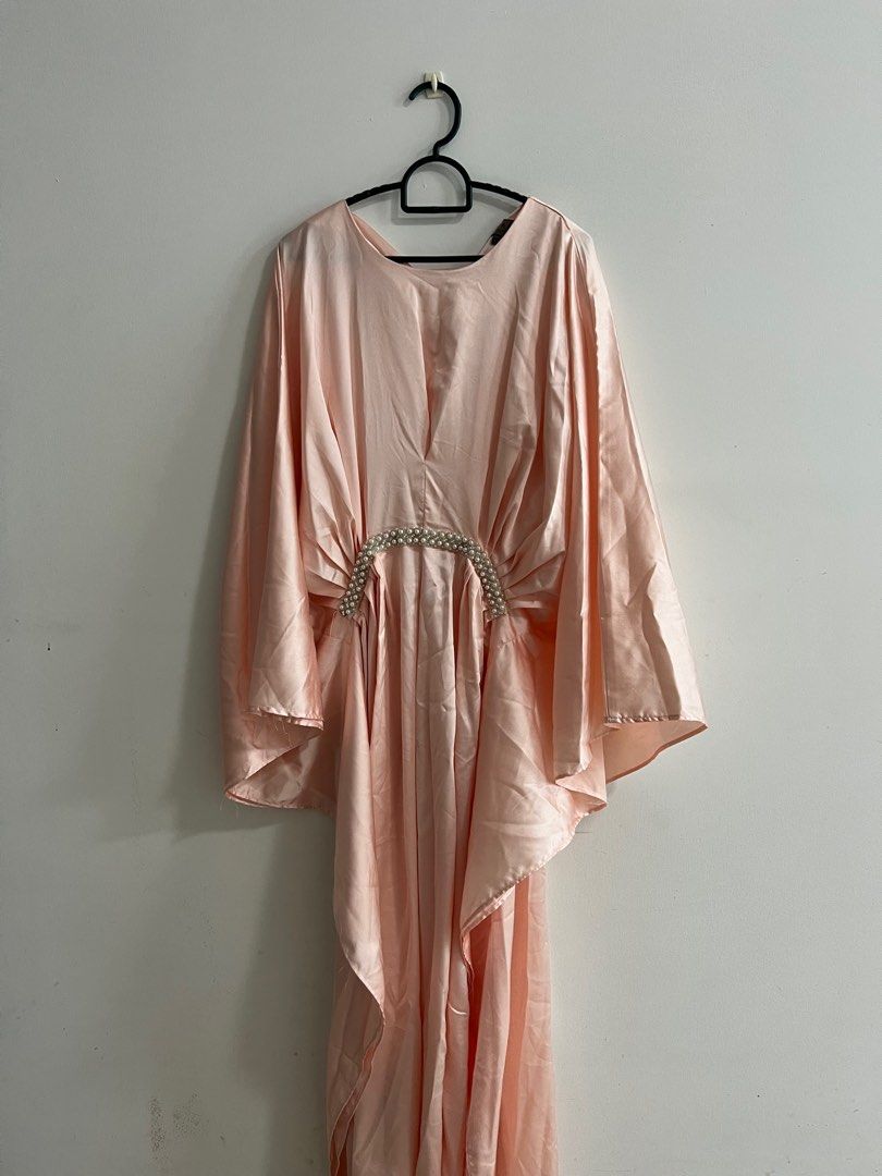 Satin best sale caftan nightgown