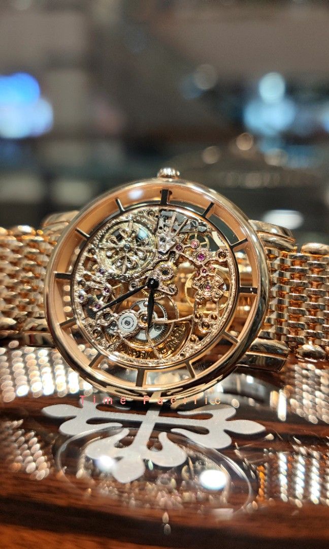 Patek philippe calatrava hotsell skeleton
