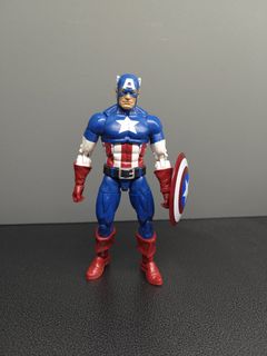 Figuras Captain America Flight Gear Marvel Legends Wave Completa