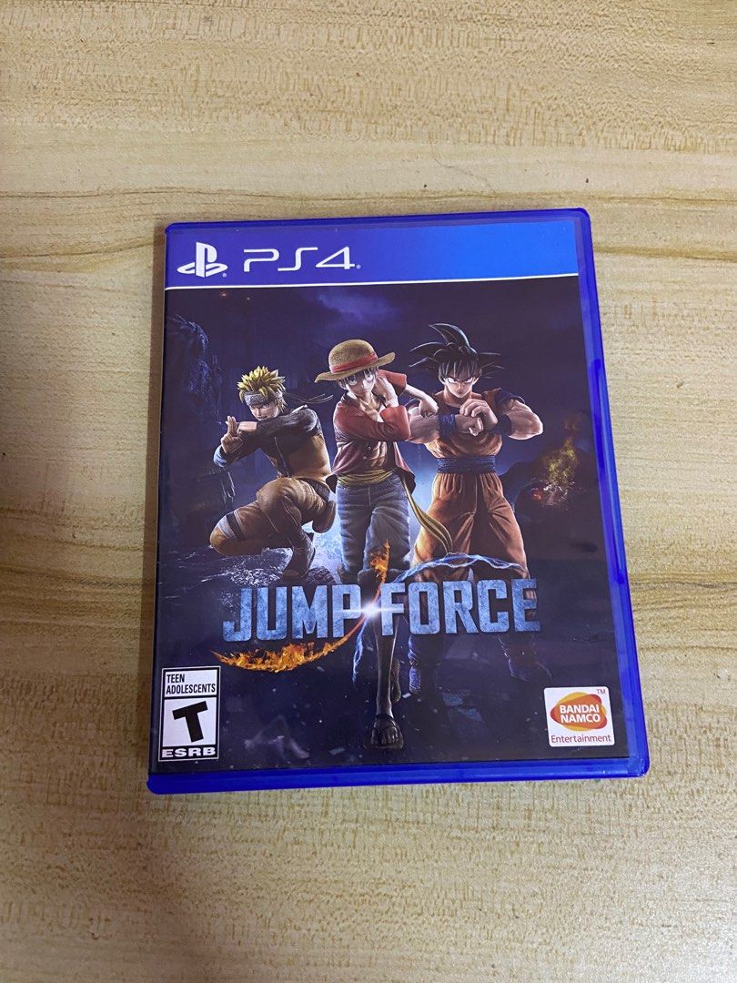 Cd Jump Force Ps4 Video Gaming Video Games PlayStation on Carousell