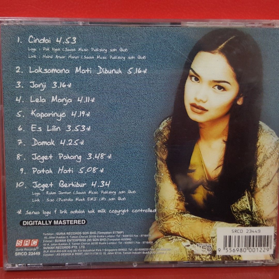 Cd>Siti Nurhaliza Cindai (Digitally Master), Hobbies & Toys, Music