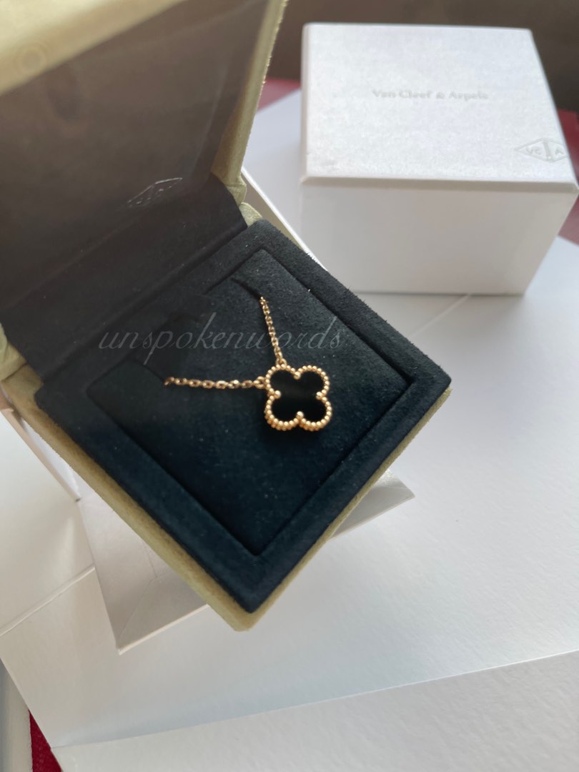 CHEAPEST LOCAL BELOW RETAIL Van Cleef Arpels VCA Onyx Vintage
