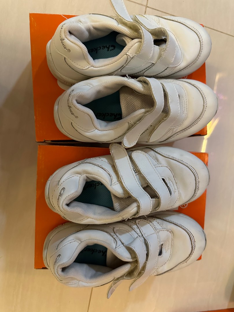 Checker school shoes shop