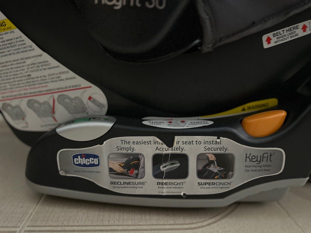 Chicco keyfit 30 base used top